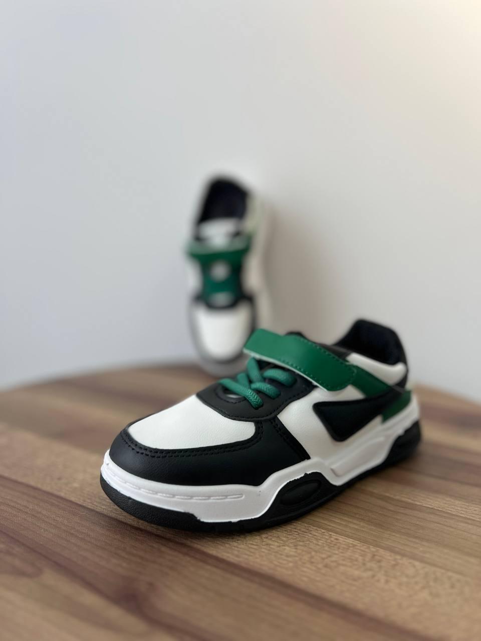 Кросівки для хлопчика Xifa 517-002 розмір 33/20,5 см Білий із зеленим (2485999146) - фото 3 Кросівки для хлопчика Xifa 517-002 розмір 33/20,5 см Білий із зеленим (2485999146) - фото 3