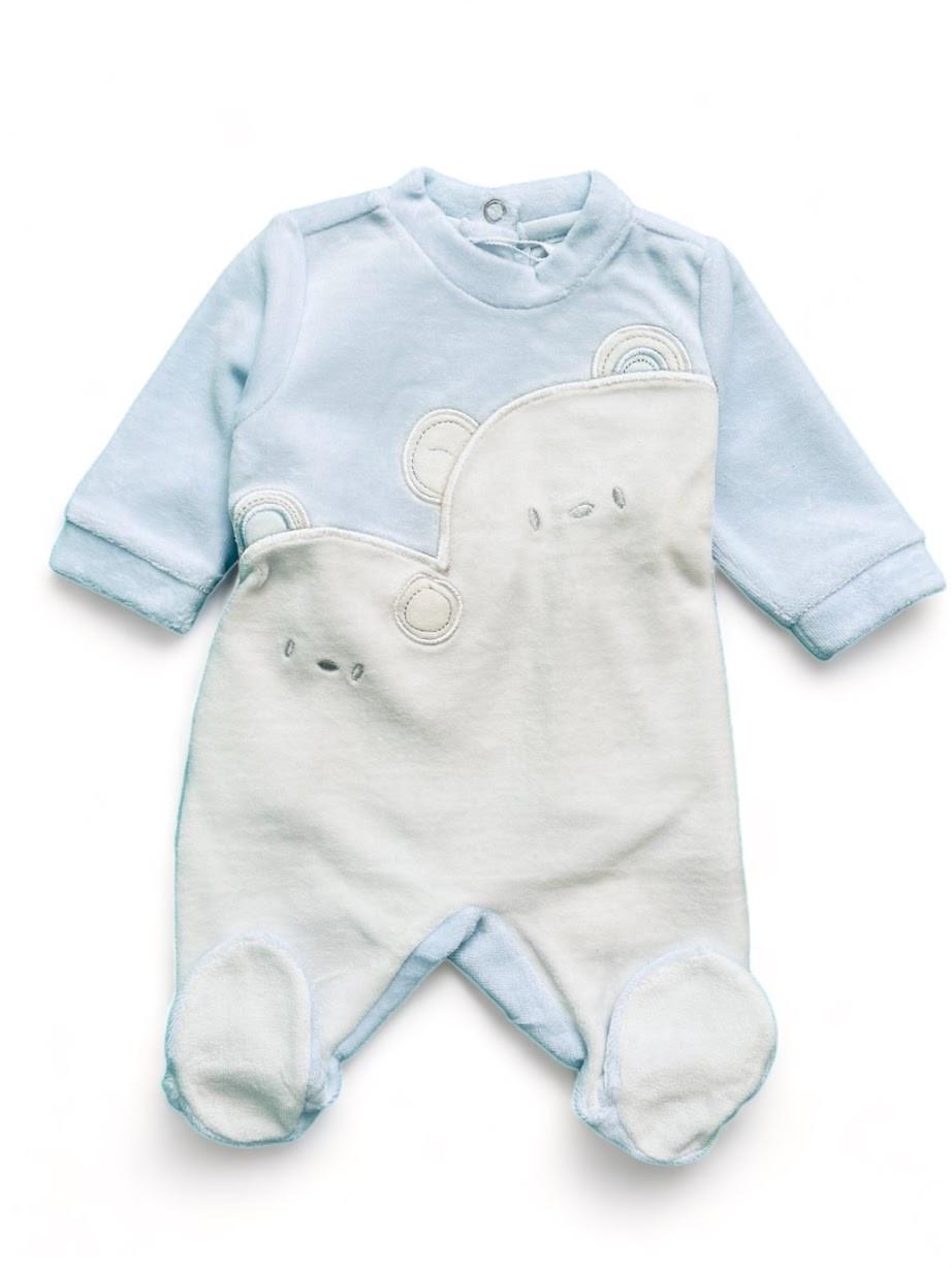 Человечек детский Chicco на кнопки на кнопки на кнопки 0-3 мес. 50 см Голубой (2087346872)