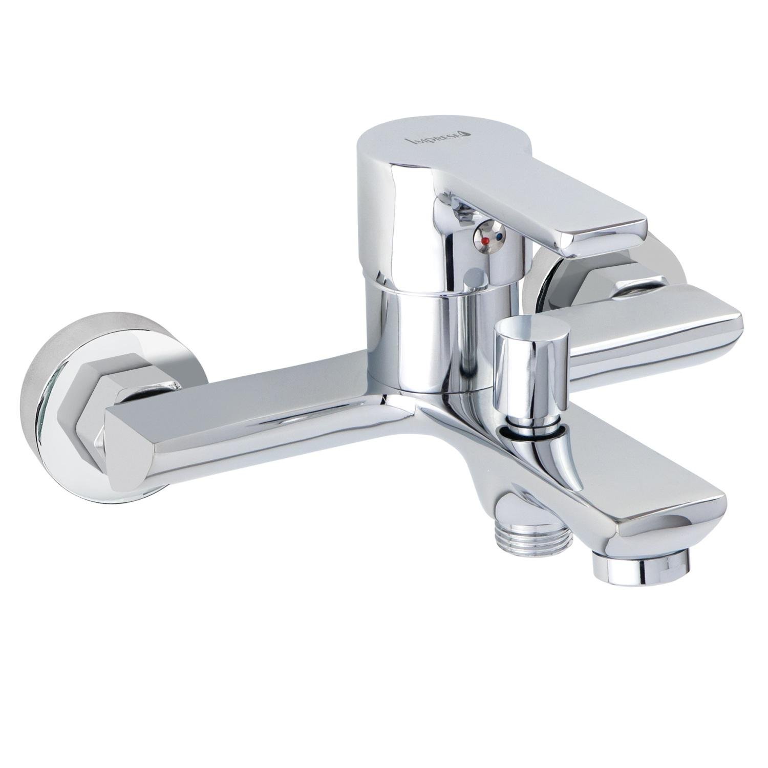 Смеситель для ванны Imprese JARO f03207301AA однорычажный Хром (170851)
