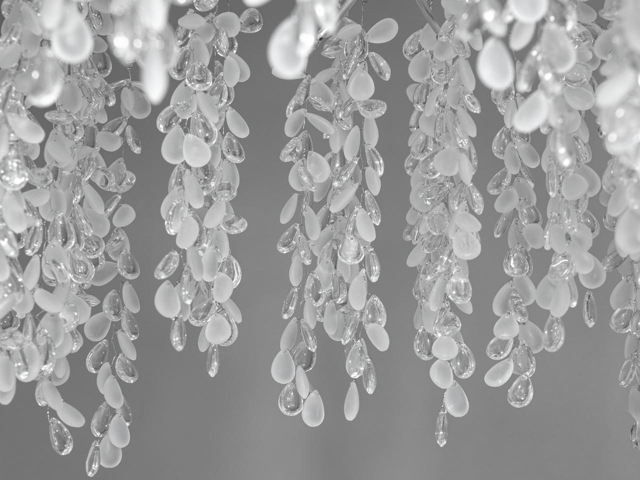 Люстра кришталева A603-800CH-LS Гліцинія для залу на 9 ламп Хром (2135321322) - фото 4