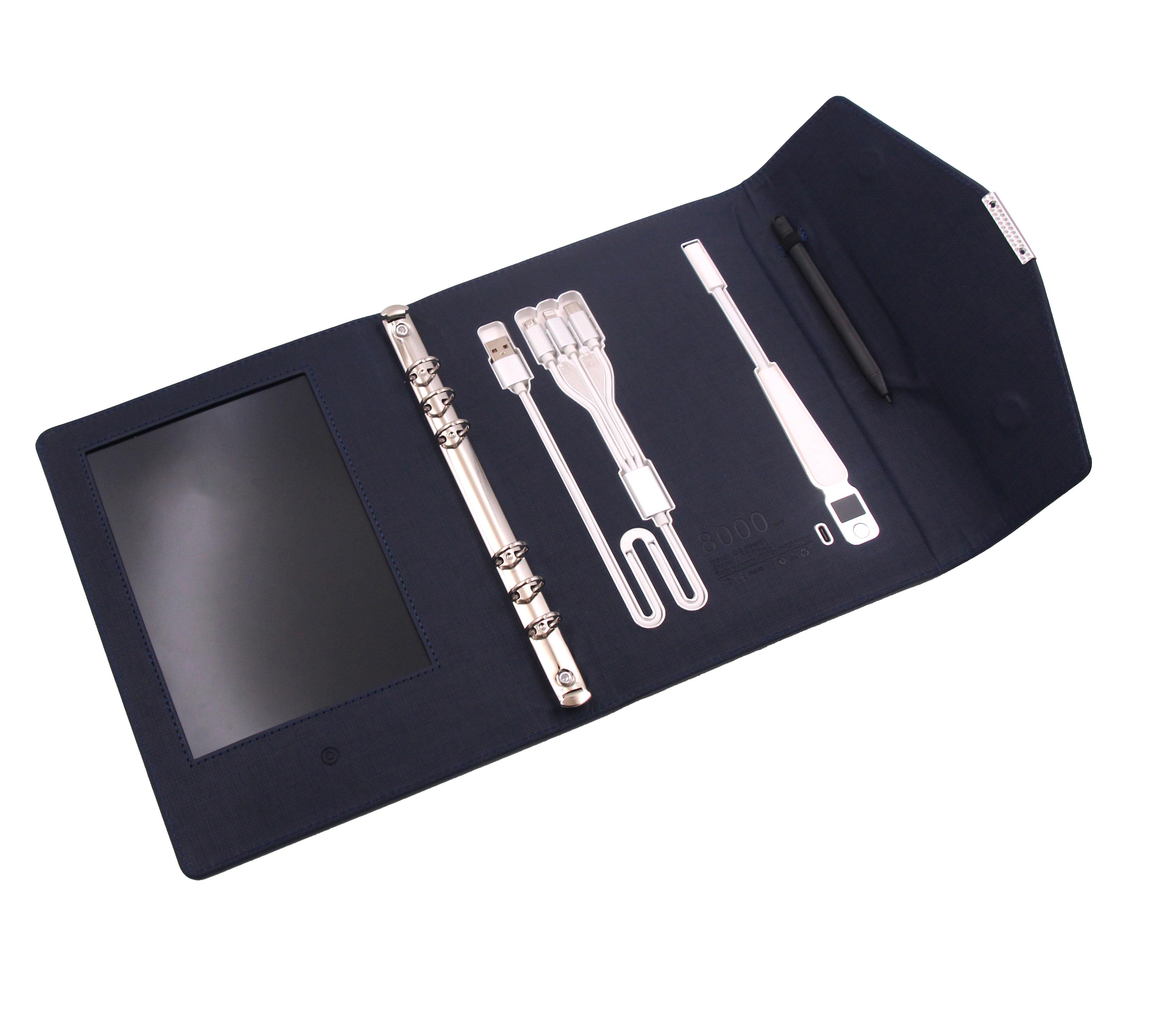 Блокнот AB tech Note с графическим планшетом/лампой и беспроводной зарядкой (0098456) - фото 6