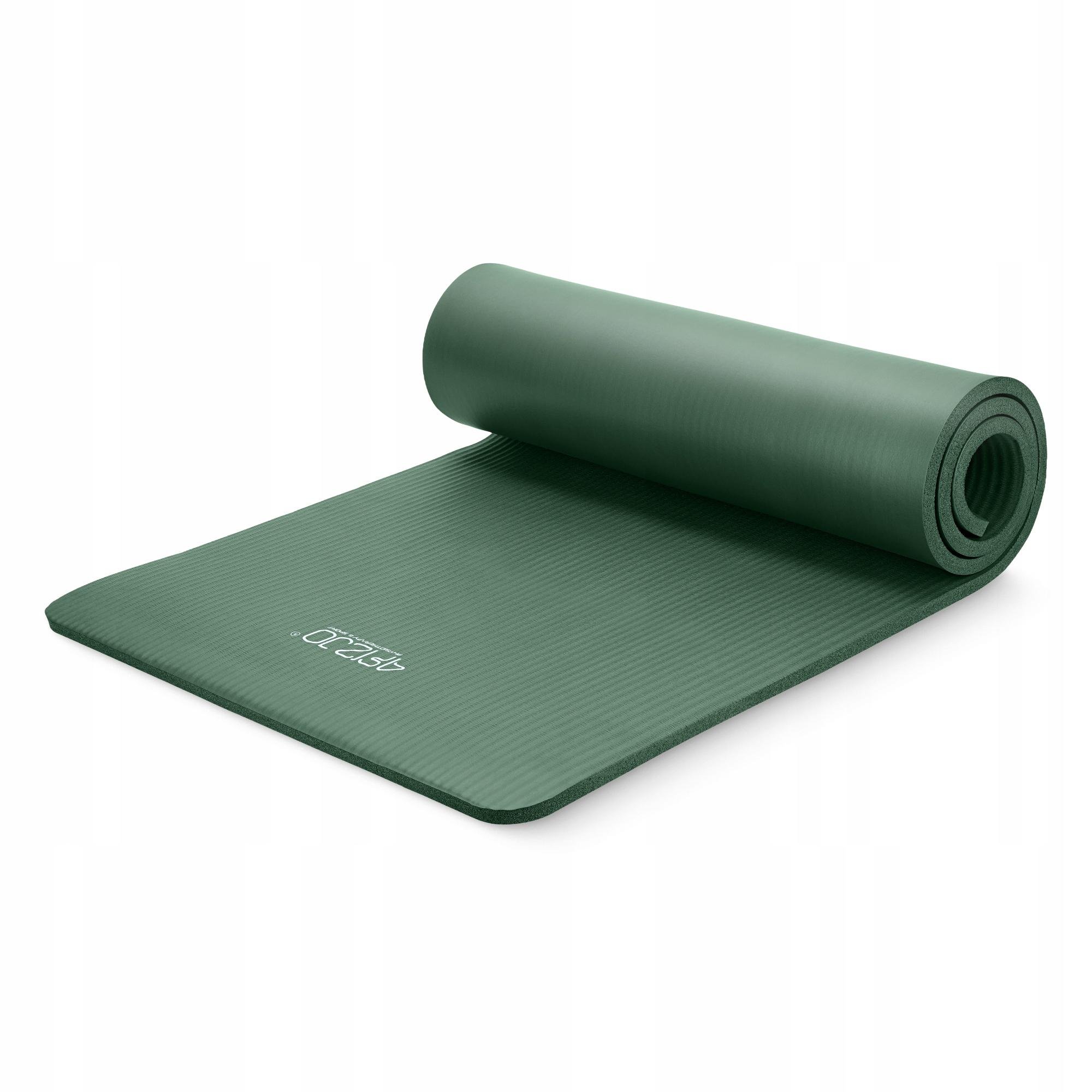 Килимок спортивний 4fizjo NBR 180x60x1,5 см Navy Green (P-5905973406727)