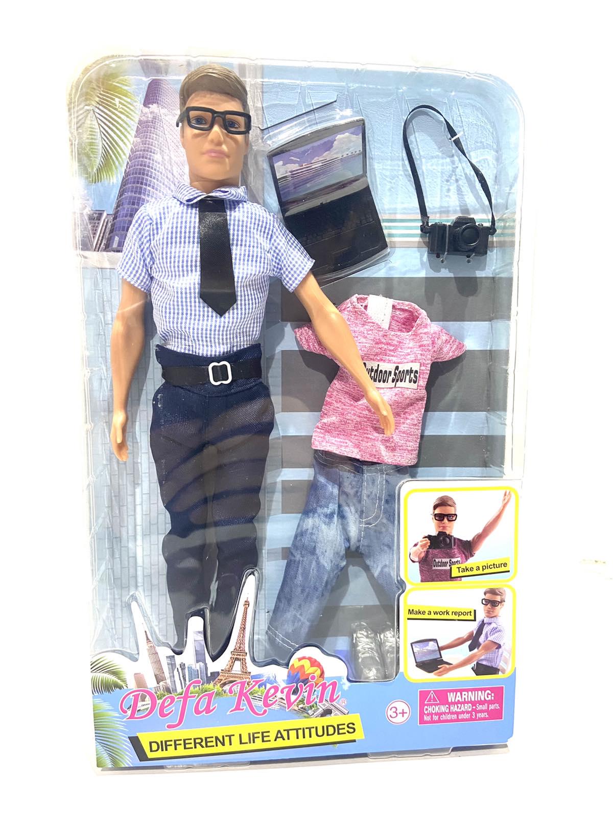 Лялька Кен Defa з нарядом та аксесуарами (8385