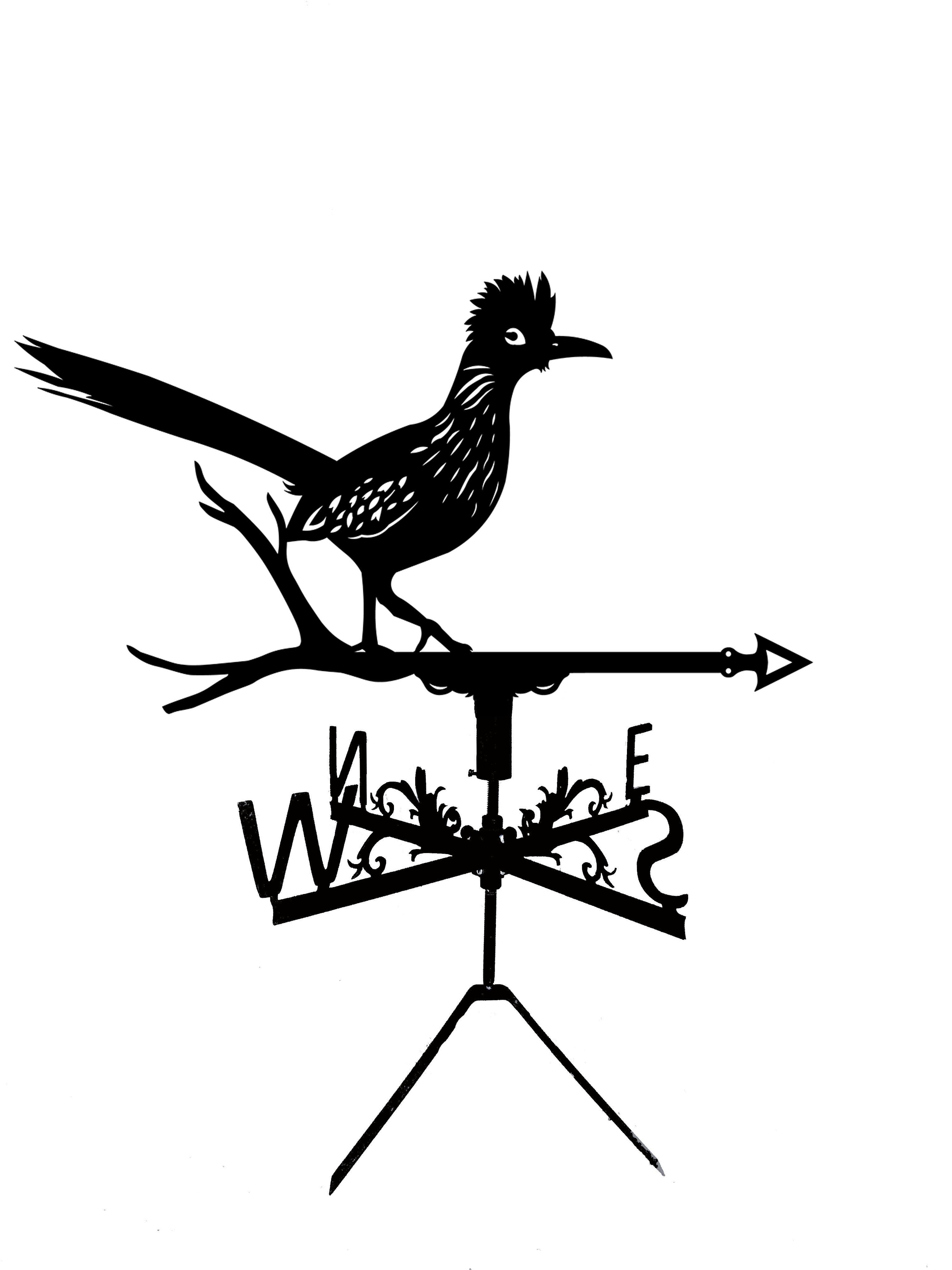 Флюгер на беседку/колодец Птица земляная кукушка (27453949)