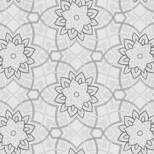 Обои флизелиновые Erismann Arezzo 5134-10 винил горячего тиснения 1,06х10,05 м Серый