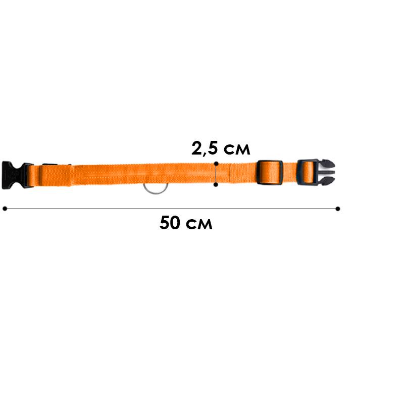 Ошейник светодиодный Lesko L Orange (2085743991) - фото 5 Ошейник светодиодный Lesko L Orange (2085743991) - фото 5