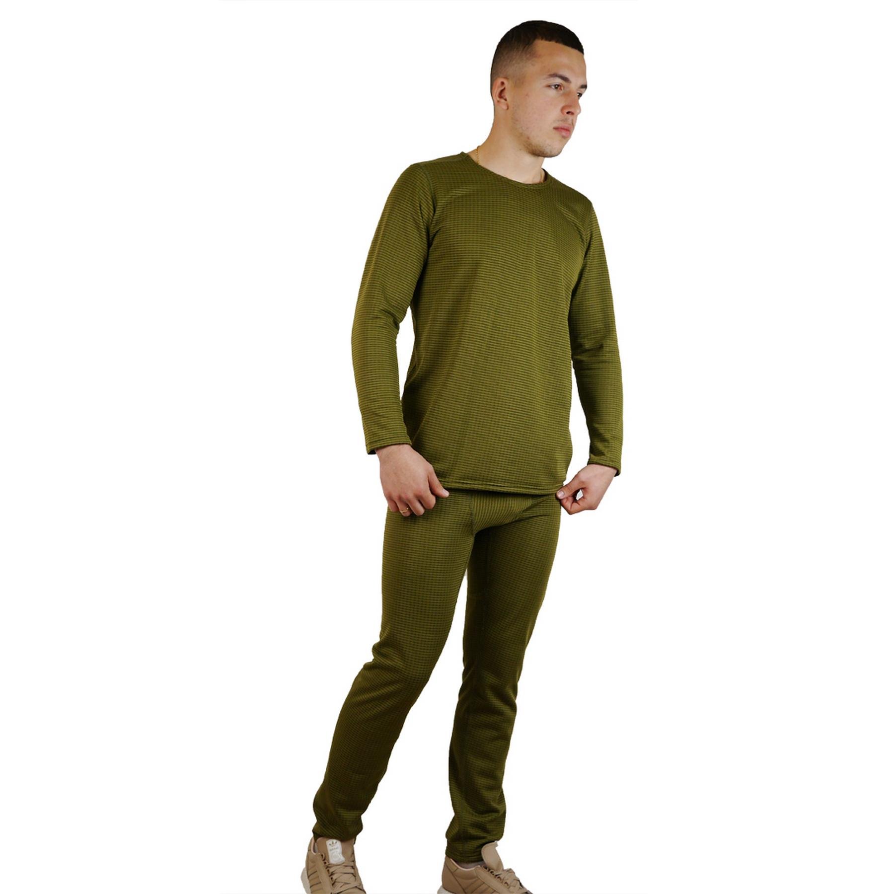 Комплект термобелья Kiborg M Оливковый (1128-M) - фото 4 Комплект термобелья Kiborg M Оливковый (1128-M) - фото 4