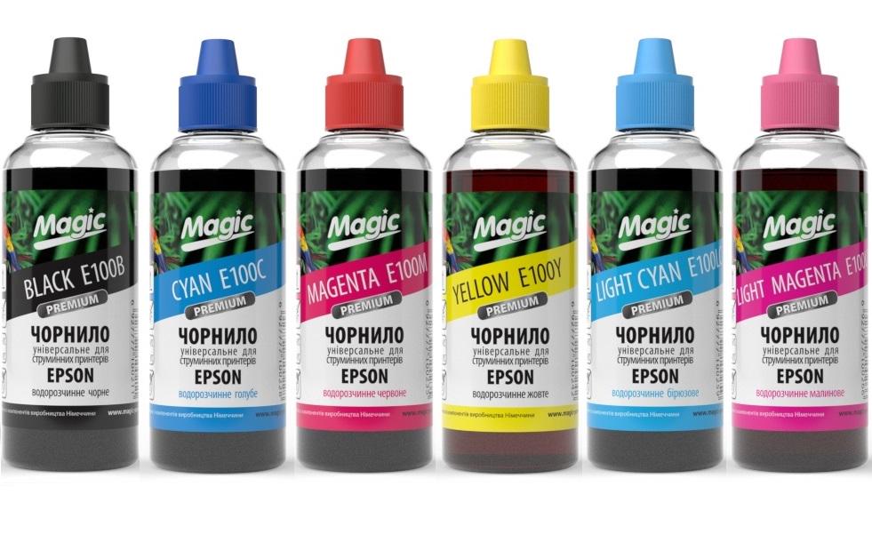 Комплект чернил Magic Print универсальные для принтеров Epson 6 шт./100 мл (25764466)