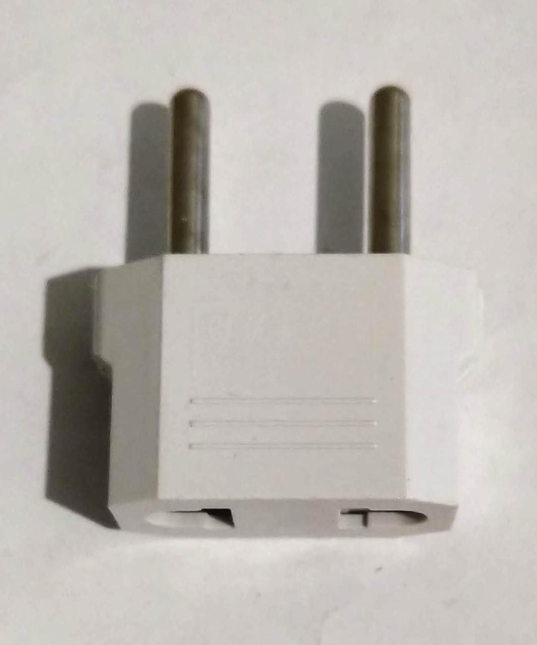 Адаптер евророзетка 3 2 Белый (000022366) - фото 3 Адаптер евророзетка 3 2 Белый (000022366) - фото 3