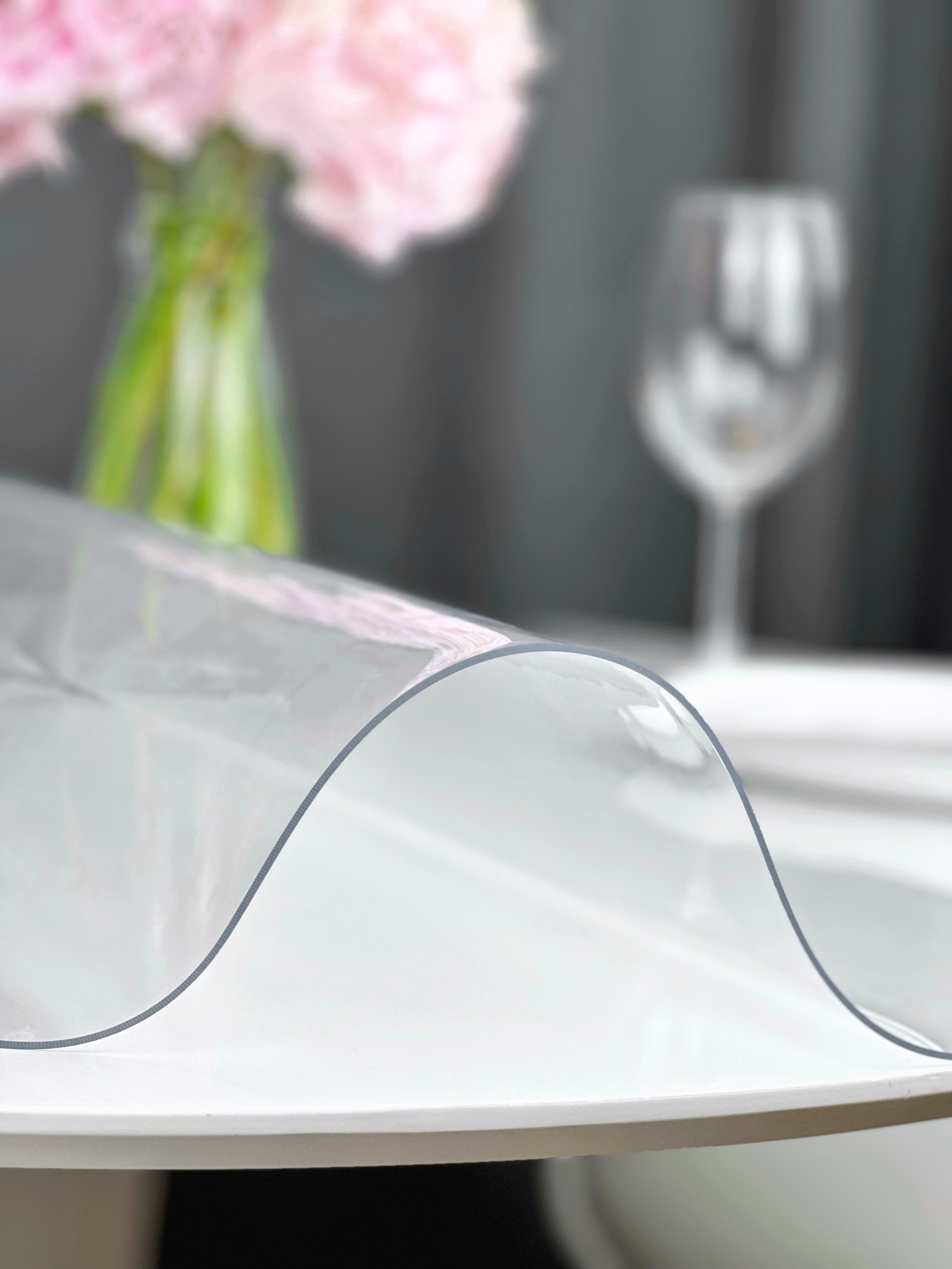 Скатертина силіконова Crystal м'яке скло 100х60 см/2 мм 2000 мікрон (1200-5) - фото 14 Скатертина силіконова Crystal м'яке скло 100х60 см/2 мм 2000 мікрон (1200-5) - фото 14