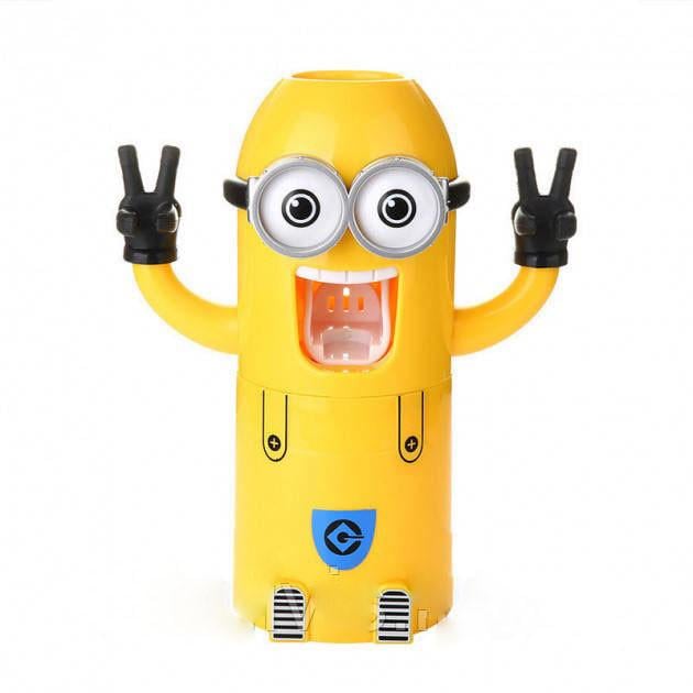 Автоматический дозатор для зубной пасты Миньон с держателем