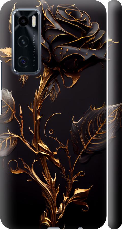 Чехол на Vivo V20 SE Роза 3 (5552m-2128-42517)