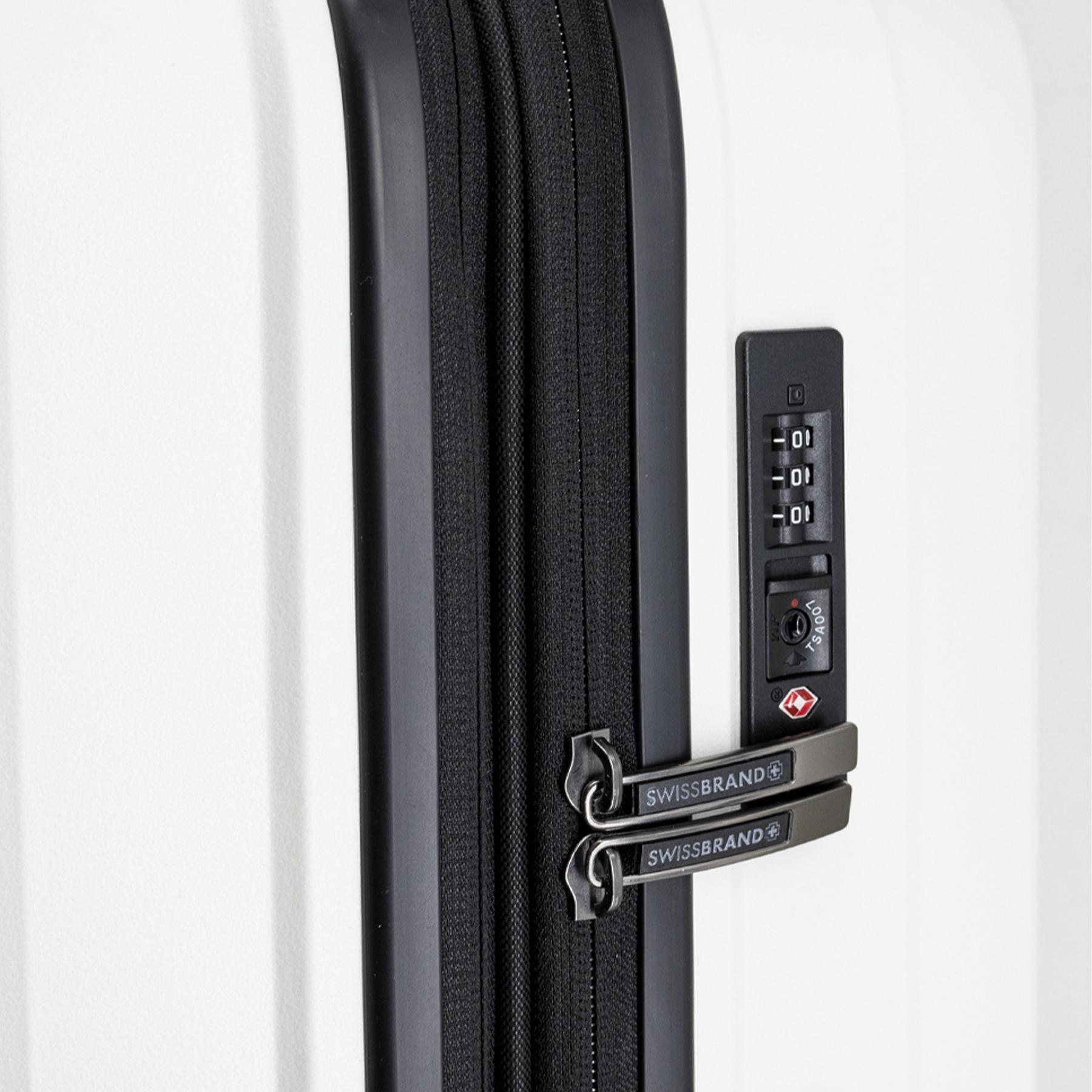 Валіза Swissbrand Malden L White (SWB_LHMAL889L) - фото 3 Валіза Swissbrand Malden L White (SWB_LHMAL889L) - фото 3