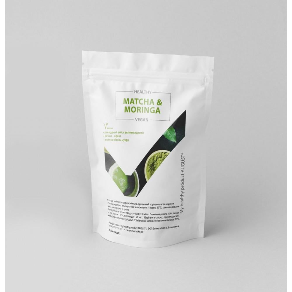 Чай My healthy product August Matcha&Moringa 50 г