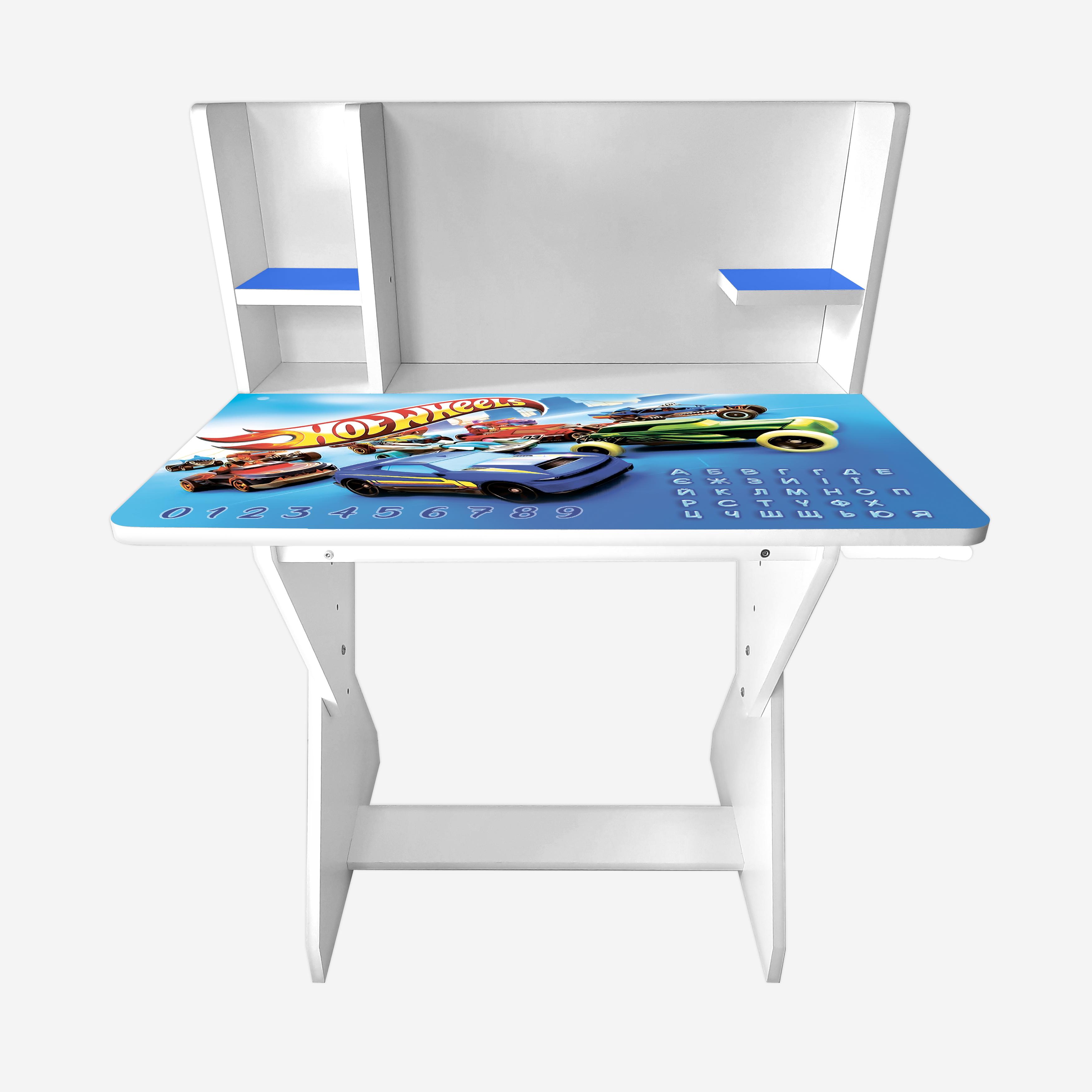 Парта со стульчиком Hot Wheels П03 с увеличенной столешницей (251118) - фото 3 Парта со стульчиком Hot Wheels П03 с увеличенной столешницей (251118) - фото 3