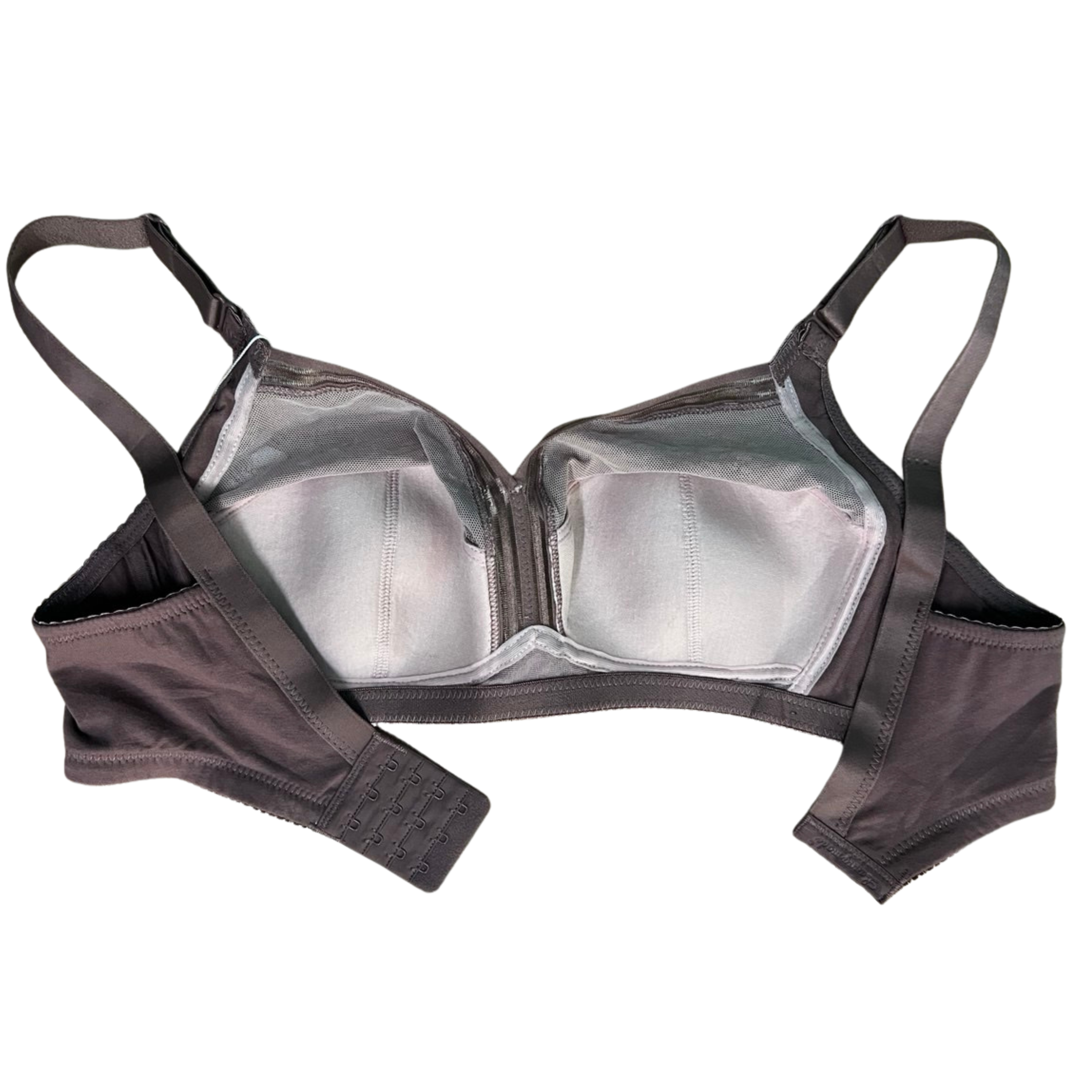 Бюстгальтер без косточек Lanny Mode тонкий кружевной 90D Сливовый (8240) - фото 5 Бюстгальтер без косточек Lanny Mode тонкий кружевной 90D Сливовый (8240) - фото 5