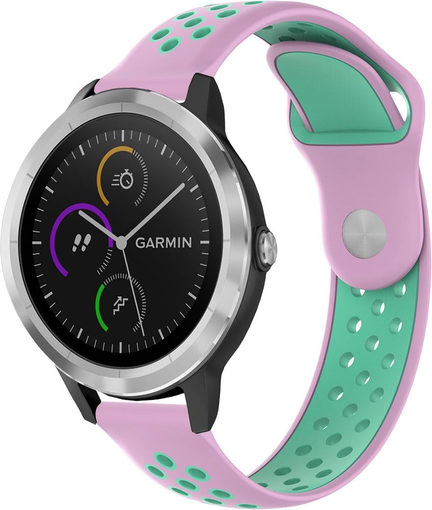 Ремешок Sport для Garmin Vivoactive 3 Turquoise Pink (23031-50)