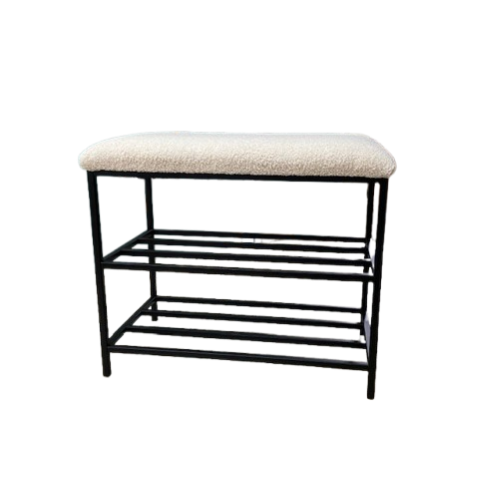 Банктека з металевими каркасами 60x33x50 см (29163566)