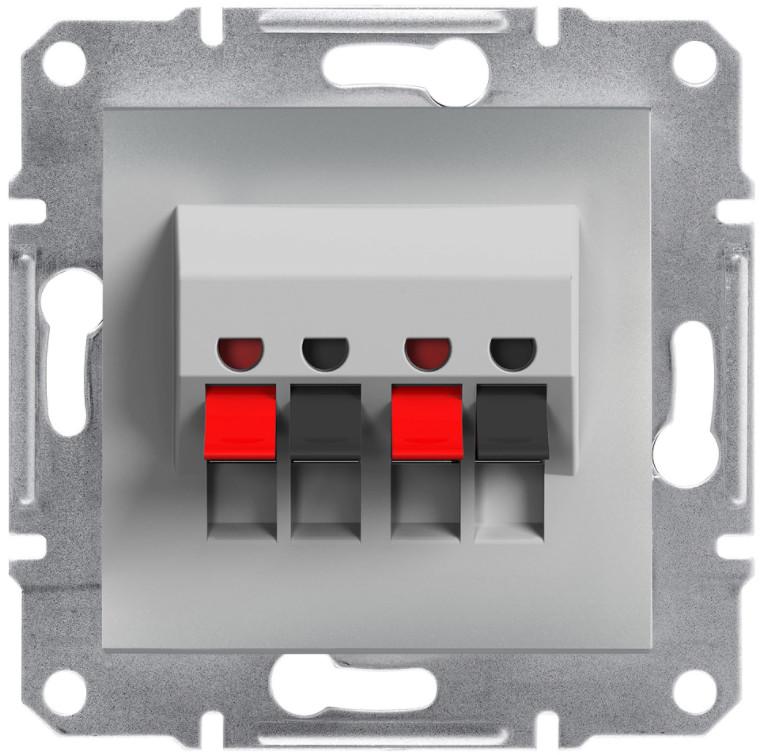 Аудиорозетка Schneider Electric Asfora ABS Алюминий (EPH5700161)
