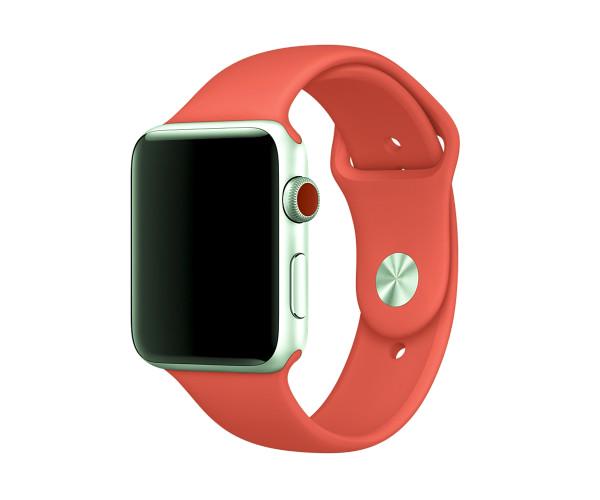 Ремешок Silicone для Apple Watch 38/40 мм Терракотовый (15274)