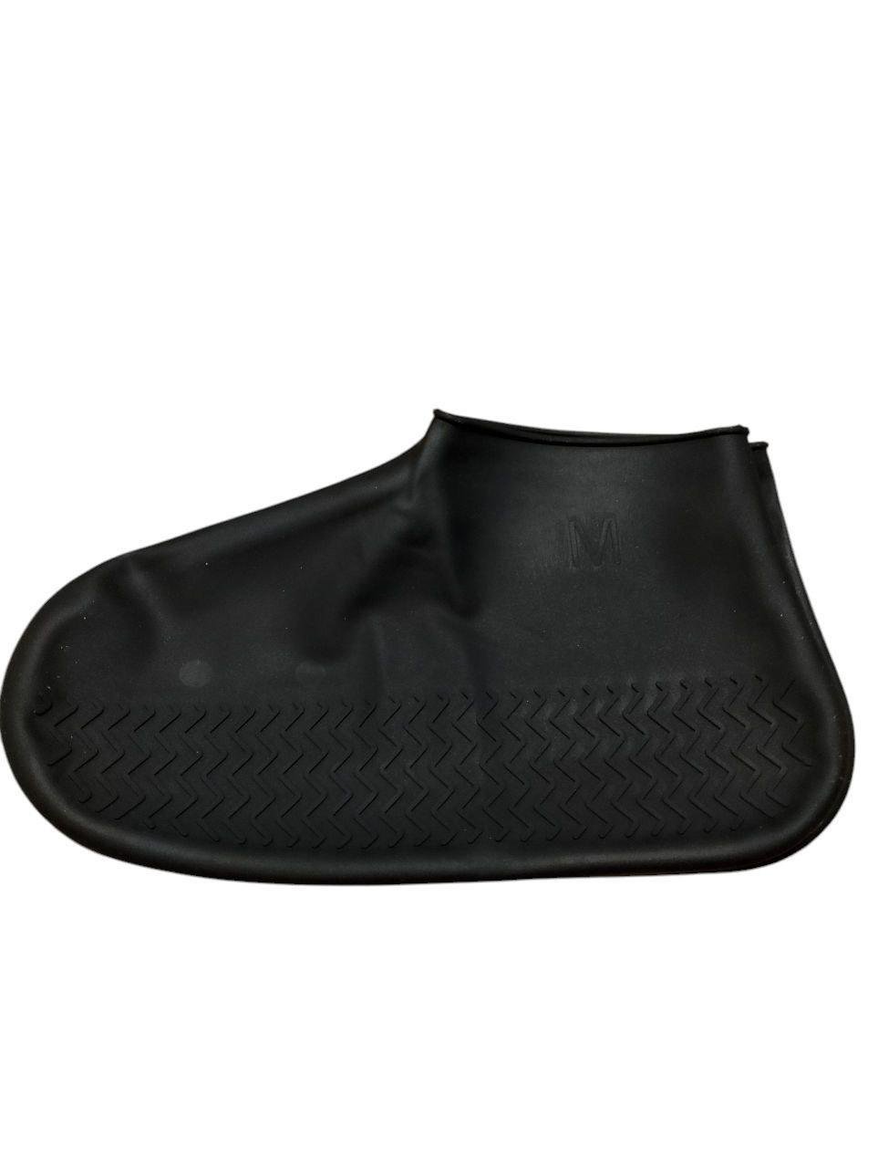 Бахіли силіконові водонепронекні M Чорний (35) - фото 1 Бахіли силіконові водонепронекні M Чорний (35) - фото 1