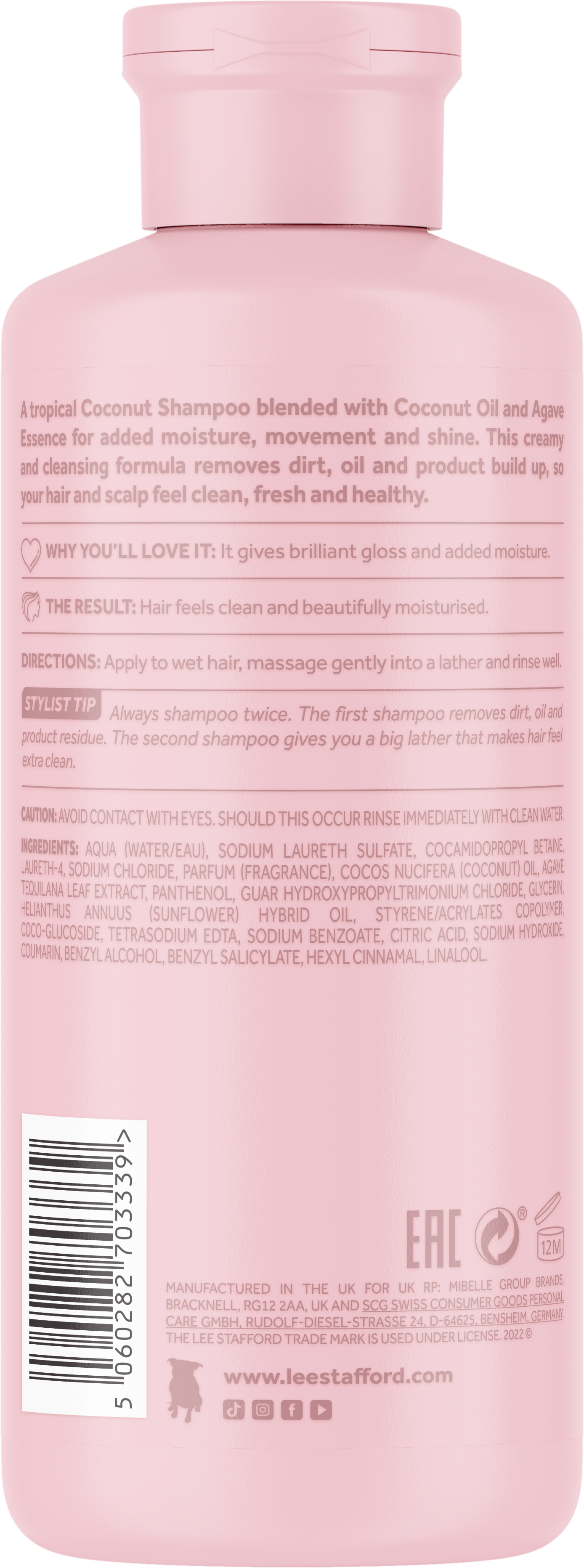 Шампунь для сяйва з кокосовою олією Coco Loco Shine Shampoo 250 мл (LS3339) - фото 2 Шампунь для сяйва з кокосовою олією Coco Loco Shine Shampoo 250 мл (LS3339) - фото 2