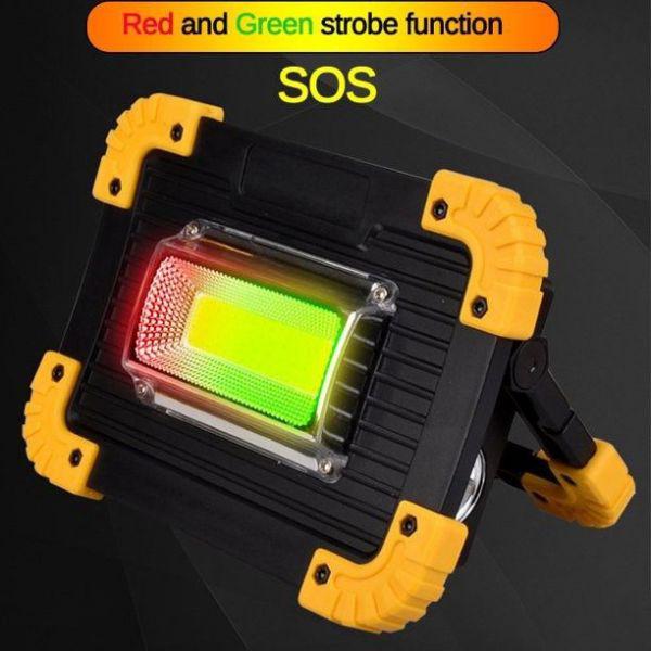 Прожектор LED USB L811-20W-COB-1W з Power Bank (ws94669) - фото 2 Прожектор LED USB L811-20W-COB-1W з Power Bank (ws94669) - фото 2