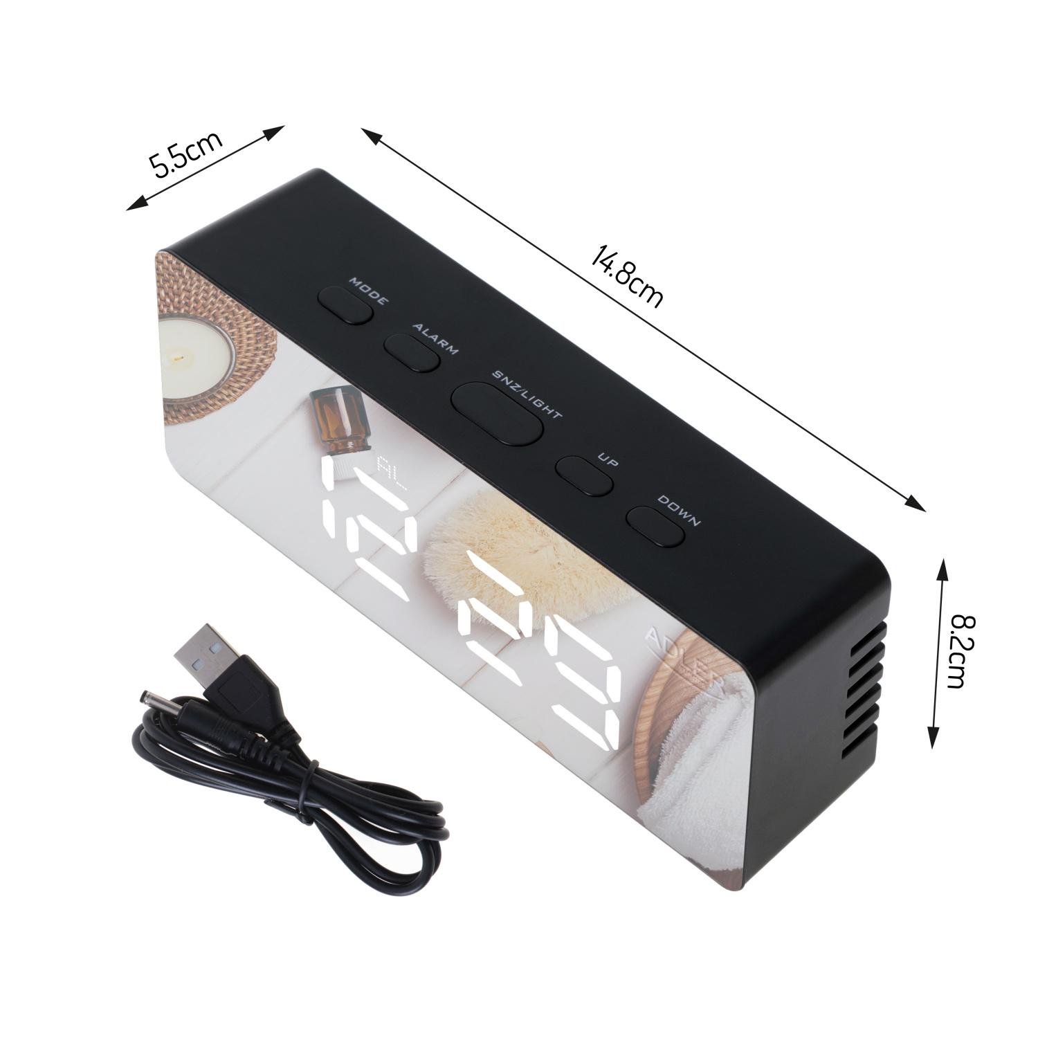 Часы Adler AD 1189 с термометром USB питания 3 режима сигнала (04086) - фото 6 Часы Adler AD 1189 с термометром USB питания 3 режима сигнала (04086) - фото 6