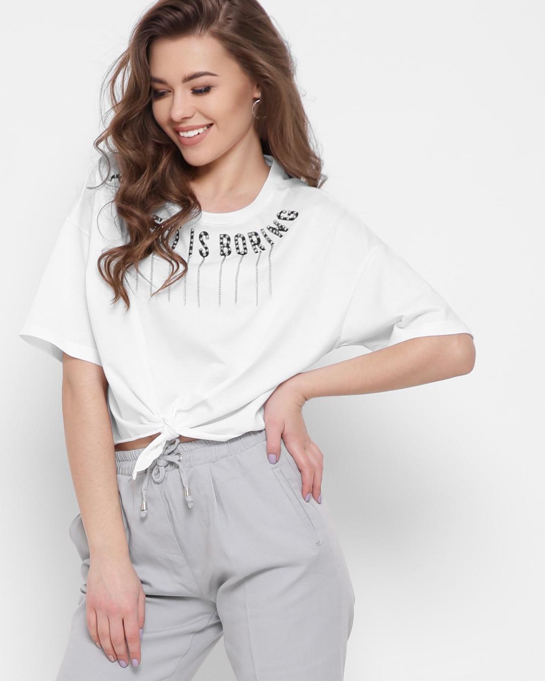 Футболка Carica -6592-3 M Белый (2000002402619)