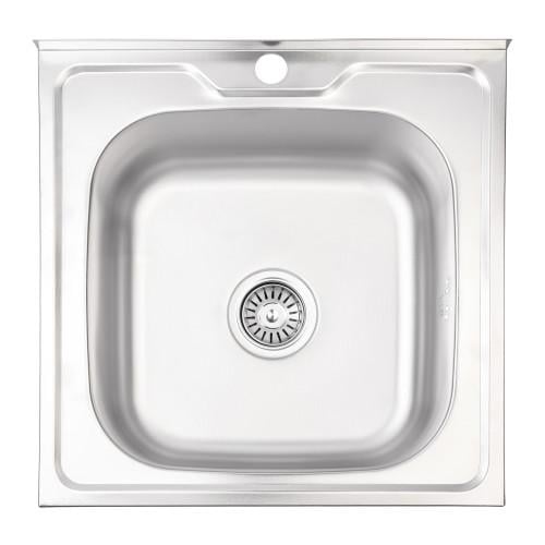 Мойка для кухни Lidz 5050 0,8 мм Decor (LIDZ5050DEC08)