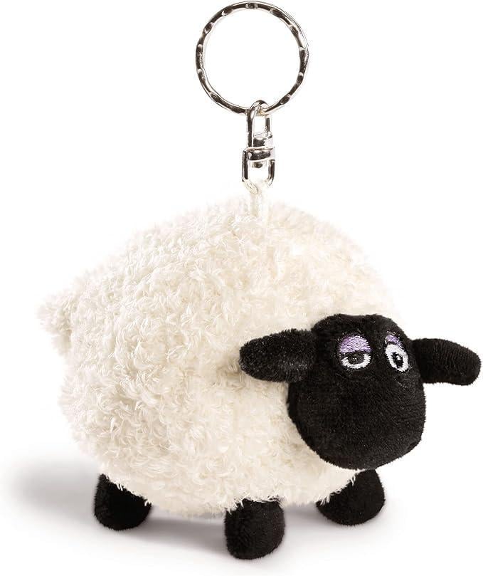 Мягкая игрушка брелок Овца Ширли NICI Shirley Shaun the Sheep 10 см Белый (SKU-273)
