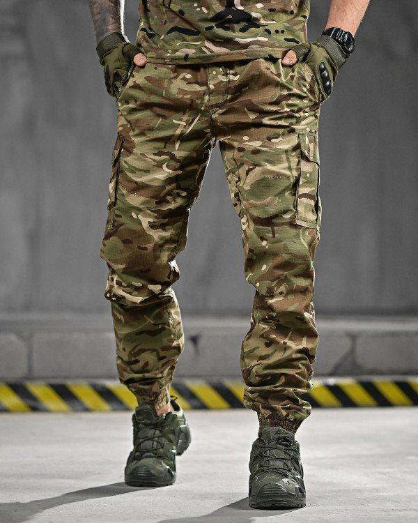 Комплект летний комплект джогеры/футболка/бейсболка р. 52 Мультикам (0944-52) - фото 3 Комплект летний комплект джогеры/футболка/бейсболка р. 52 Мультикам (0944-52) - фото 3