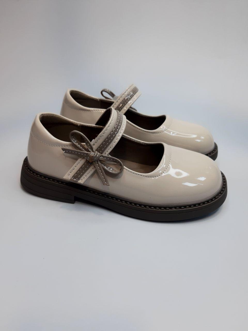 Туфлі дитячі для дівчинки Clibee р. 31 18,7 см Бежевий (669 beige)