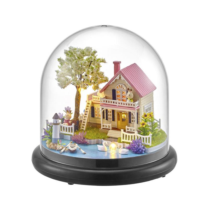 Кукольный дом-конструктор DIY Cute Room ZQW-2021 Весенняя прогулка