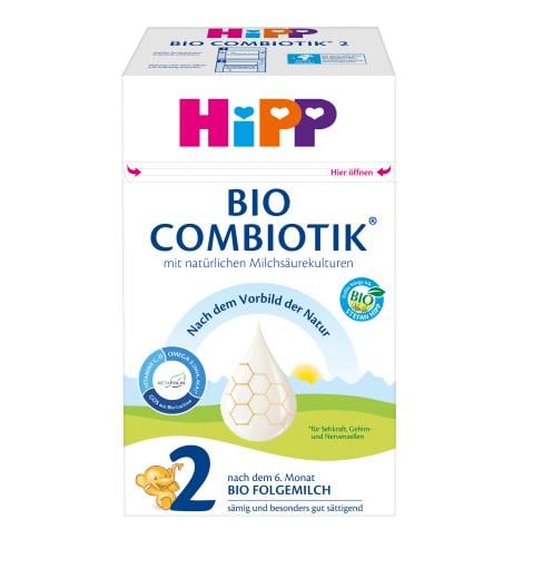 Смесь сухая молочная Hipp Combiotic 2 для детей с 6 месяцев 600 г (1617232)