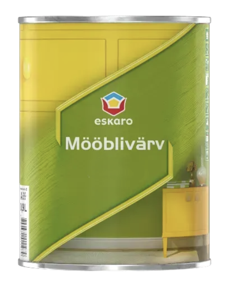 Емаль акрилова Eskaro MOOBLIVARV для меблів під тонування В3 0,9 л (1702139275)