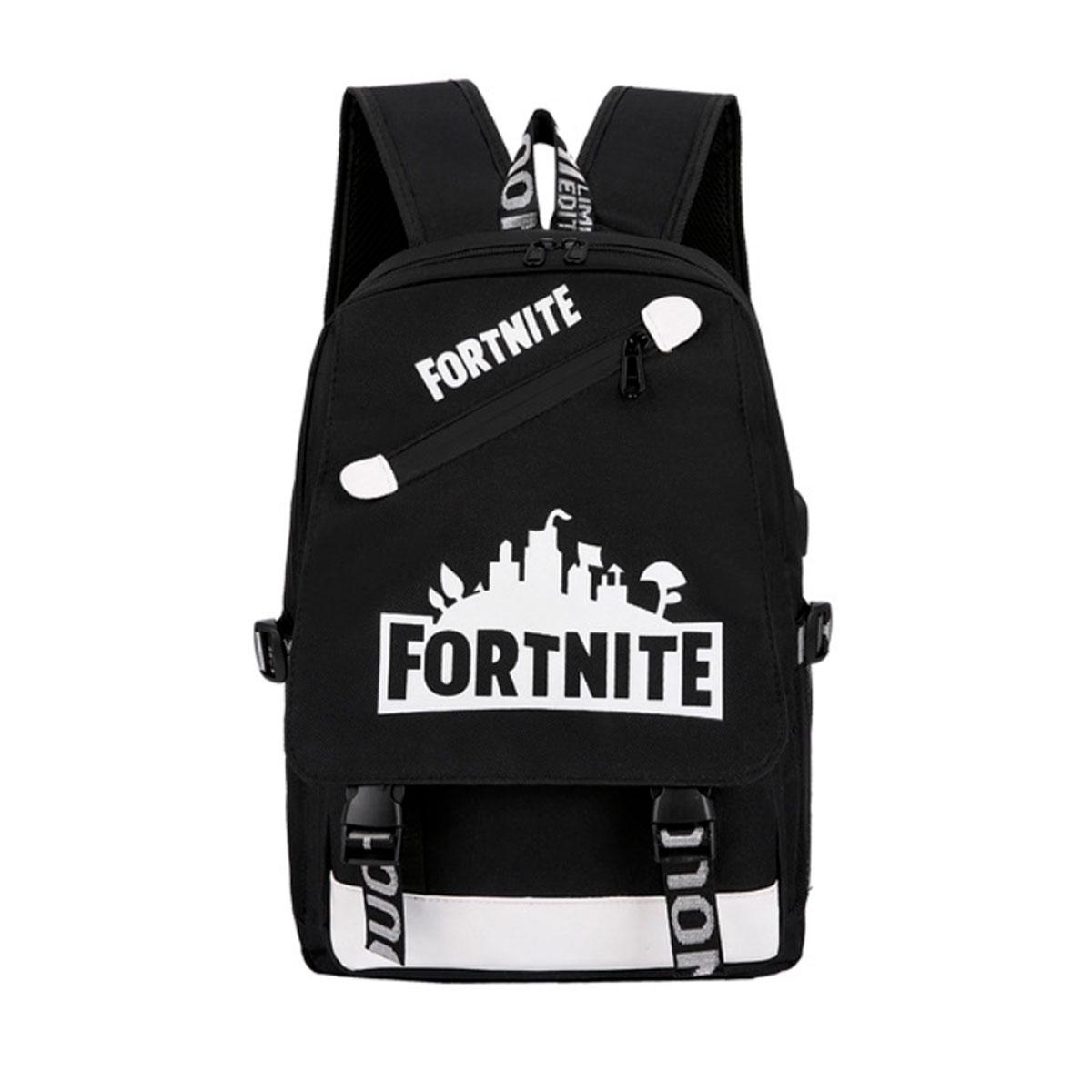 Рюкзак школьный для подростка Backpack Fortnite Черный (1008649-Other-1)