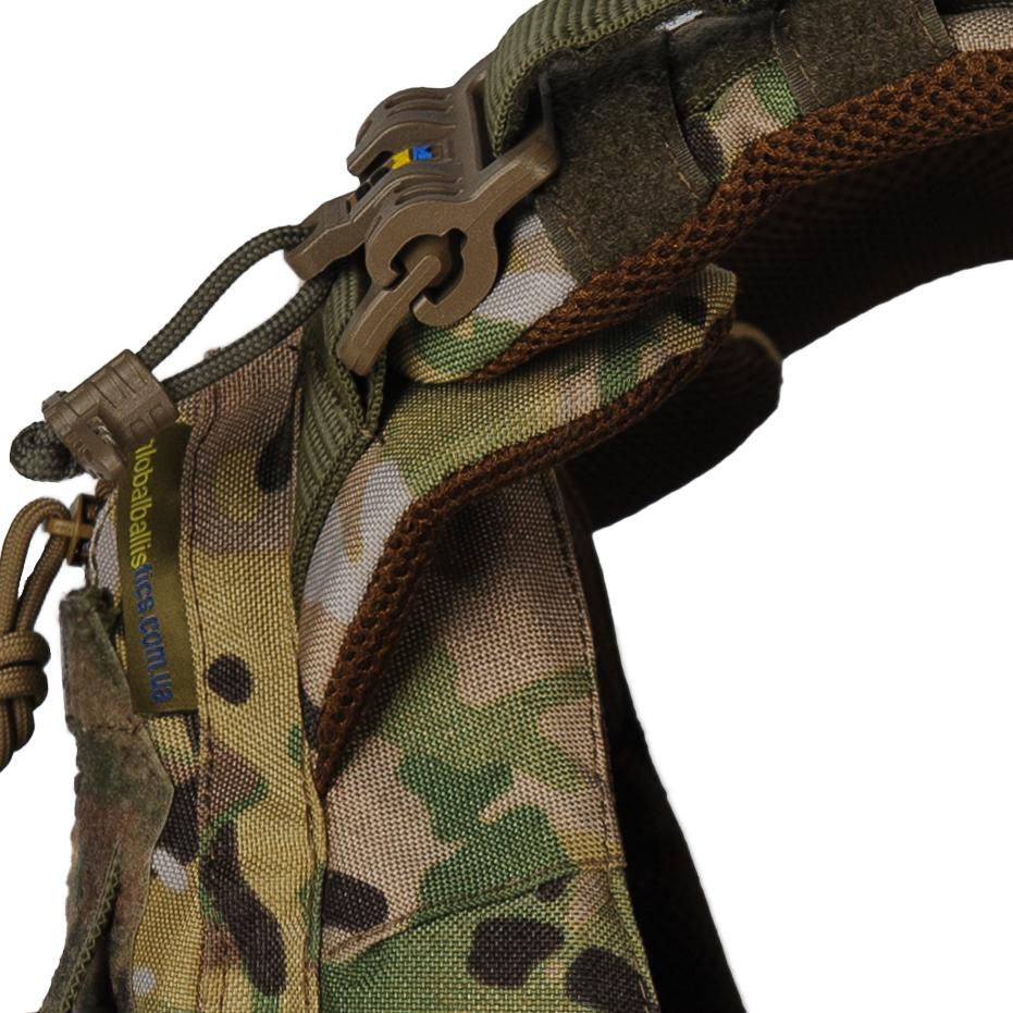 Плитоноска женская Warmor gen3 FL for Ladies Без подсумков С быстрым боковым и верхним сбросом без плит Мультикам - фото 12