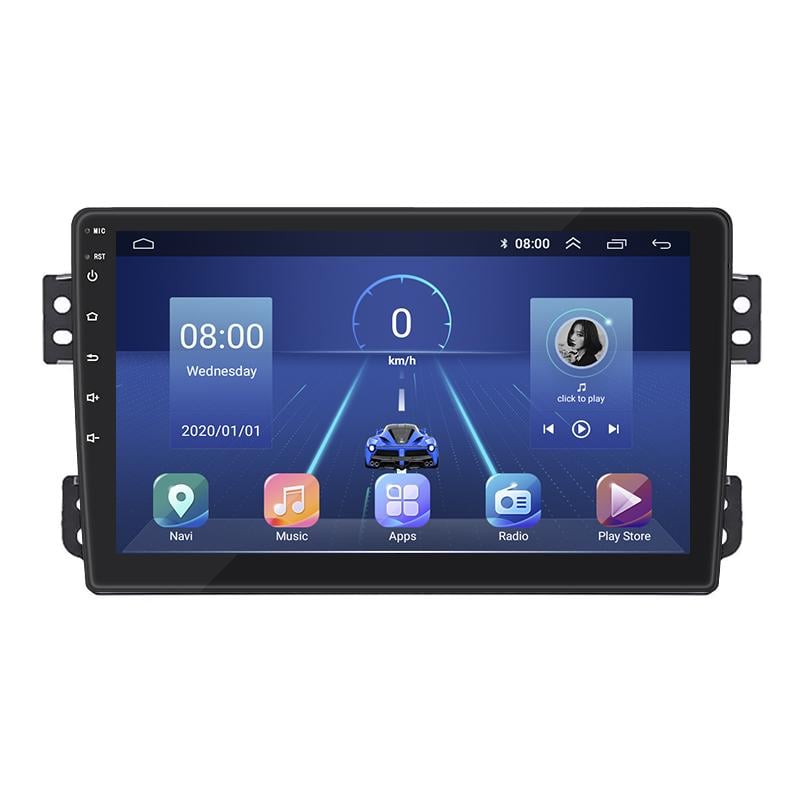 Автомагнитола штатная Lesko Top для Suzuki Splash I 2008-2012 г. 4G/Wi-Fi/GPS 4/64 GB 9" (10451-50424)