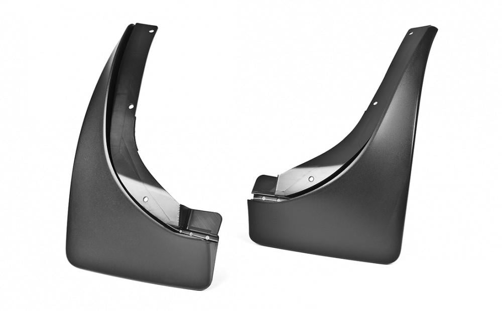 Брызговики автомобильные для Skoda Fabia 2 07-14 пластиковые Черный (KEA710001)