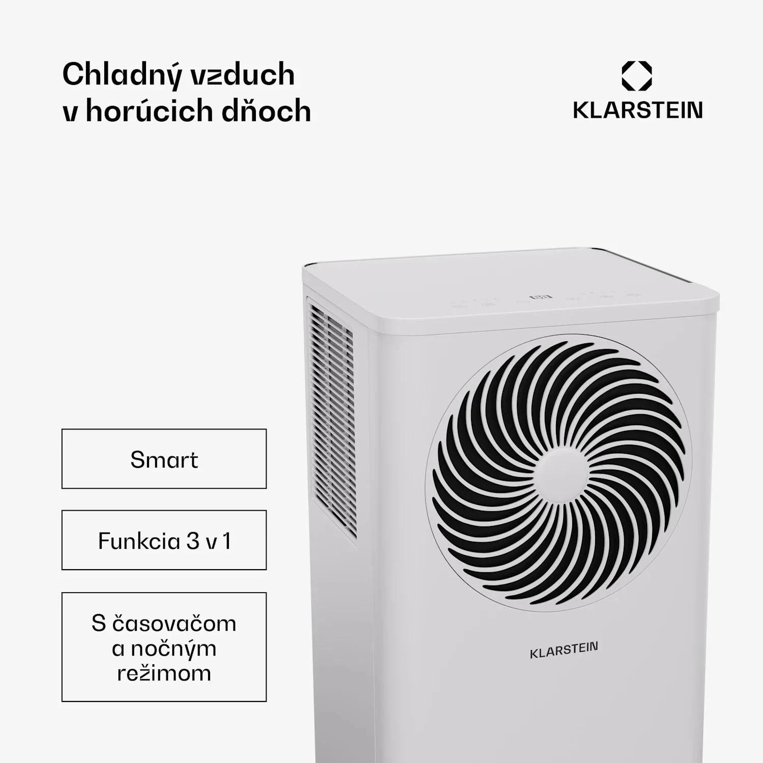 Кондиционер мобильный Klarstein Aero Ring Smart 9000 BTU Белый (10046097) - фото 5