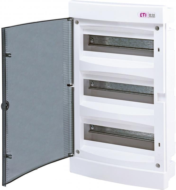 Щит распределительный ETI ECМ 36 PT 36 модулей пластик 482х283х106 мм Прозрачный (1101013)