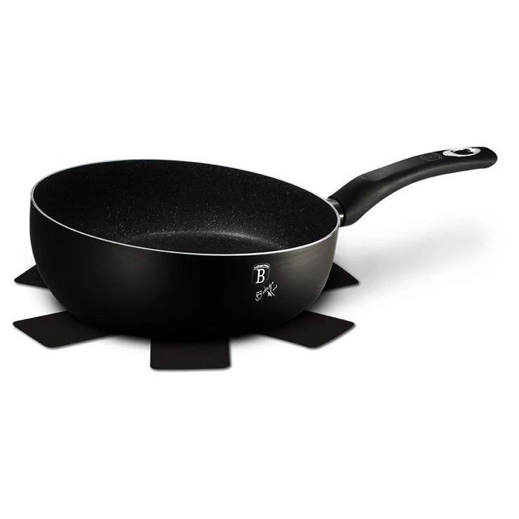 Сковорода-флип с индукционным турбо-дном 28x28x4,1 см Aqvamarine (1854-BH) - фото 3