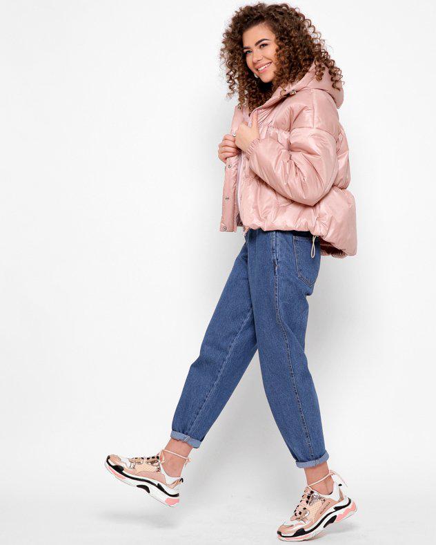 Куртка X-Woyz LS-8889-25 р. 48 Пудровый - фото 4