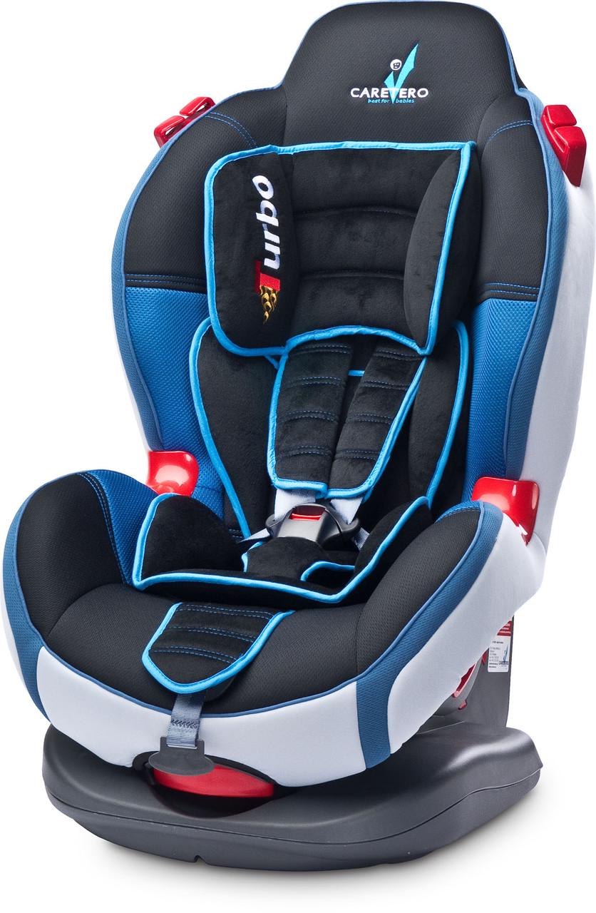 Автокрісло Caretero Sport Turbo група 1-2 9-25 кг з бічним захистом Синій/Чорний