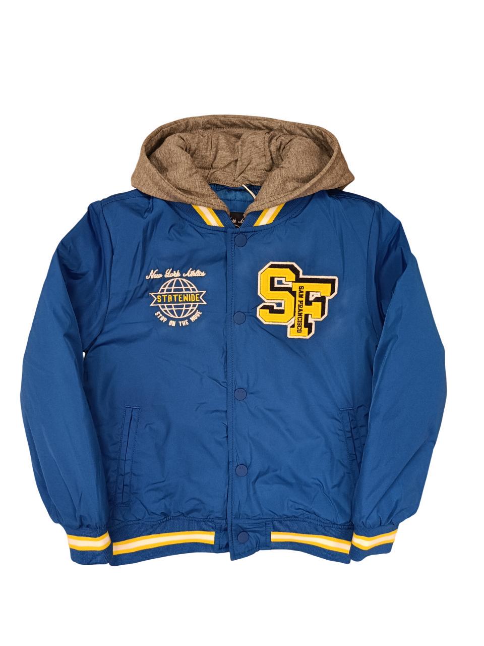 Куртка-бомбер дитяча для хлопчика C&A демісезонна 128 см Синій (0530)