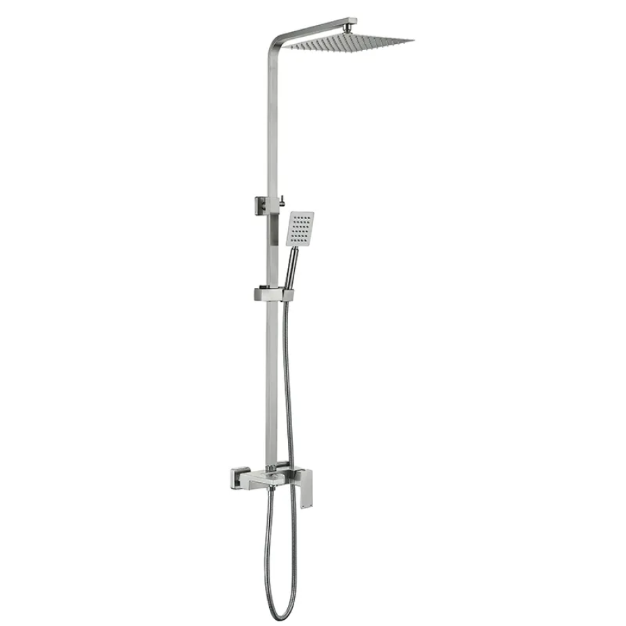 Душевая колонна со смесителем Zerix KUB-008-J SUS304 (ZX4854)