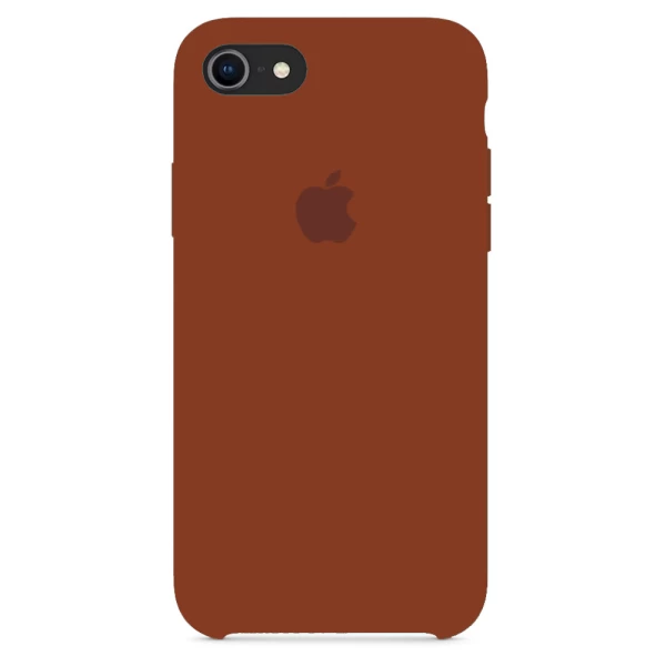Силиконовый Чехол Накладка Silicone Case для iPhone 7/8/SE 2020 Brown Силиконовый Чехол Накладка Silicone Case для iPhone 7/8/SE 2020 Brown