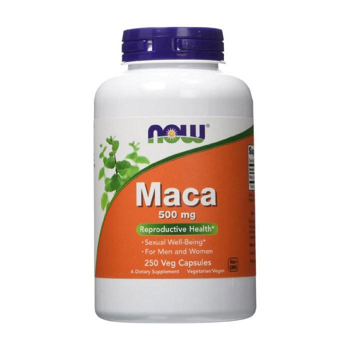 Мака Now Maca 500 mg 250 capsules