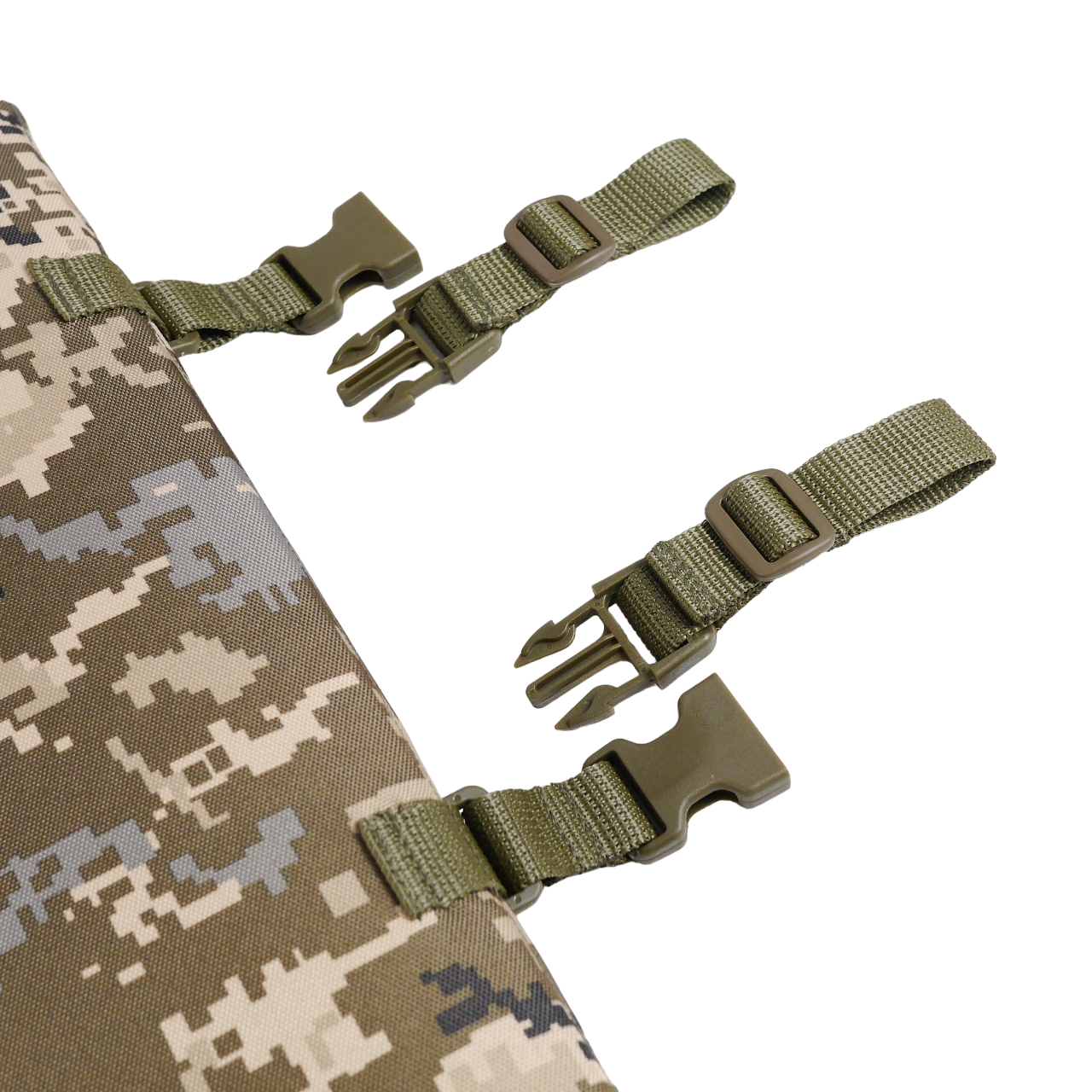 Каремат п'ятиточка чотирьохсекційна Kiborg П-4 оксфорд Піксельний (1842) - фото 3 Каремат п'ятиточка чотирьохсекційна Kiborg П-4 оксфорд Піксельний (1842) - фото 3